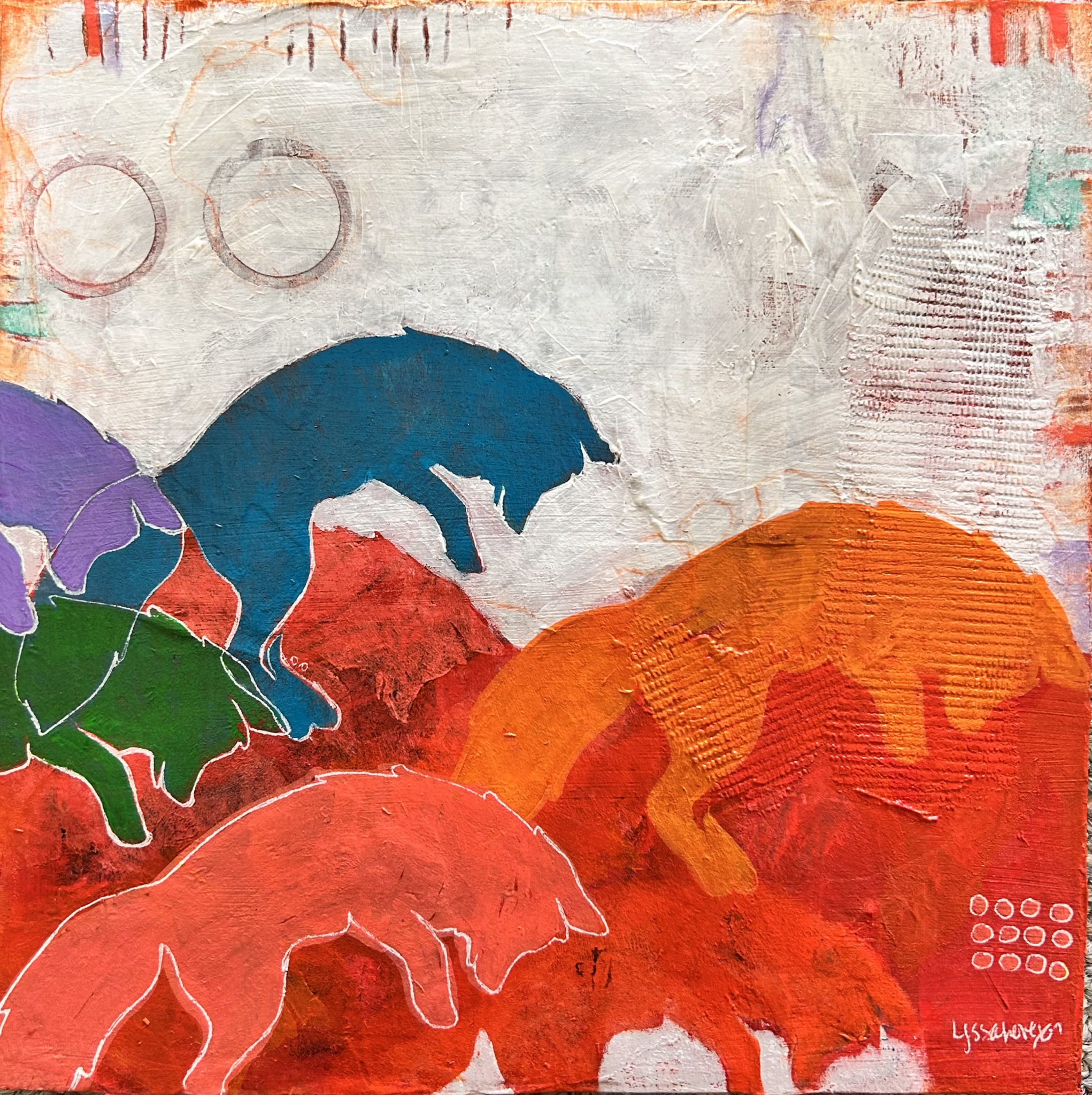 Fox Trot by Lyssa Lovejoy