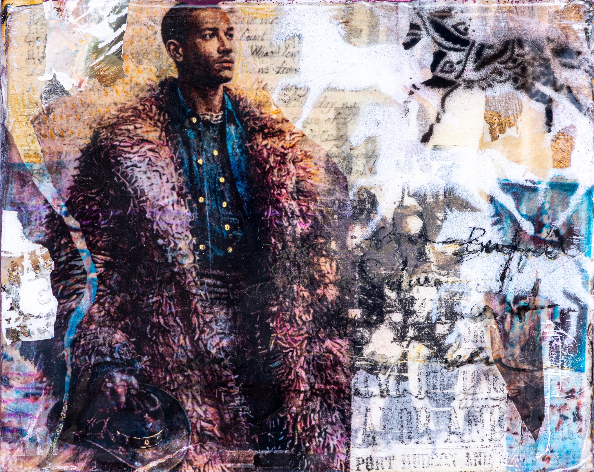 Click here to view Blk Cowboys/Buff Soldiers artwork by Lyssa Lovejoy
